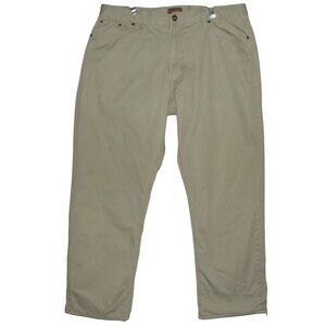 Northwest Territory Fleece Lined Pants Mens 38 x 31 Tan Beige Straight Leg